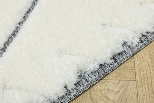 Dywan Shaggy Lula Soft IM09A L.Gr/Bon Krem Szary Zygzaki