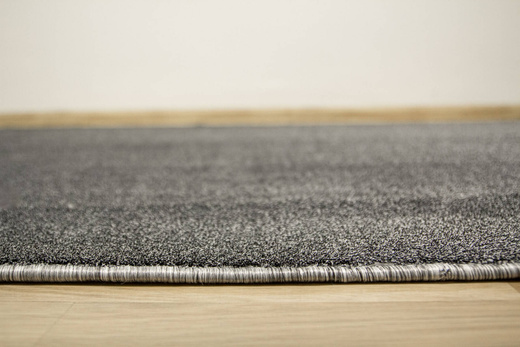 Wykładzina Dywanowa Java 177 Szary Srebrny Czarny Melanż szerokość 4 m