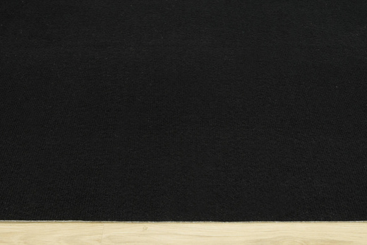 Wykładzina star 77 czarny szerokość 4 m