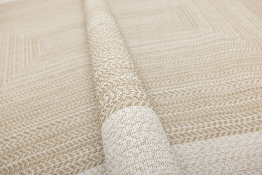 Dywan Dwustronny Sznurkowy Brussels 205830/10820 Jute Outdoor Ramki Beż Krem