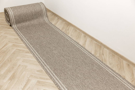 Antypoślizgowy Chodnik Scandigel 5725/UT Beż Krem Pasy szerokość 67 cm