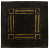 Dywanik do łazienki Jarpol Petra Lurex 51 Czarny