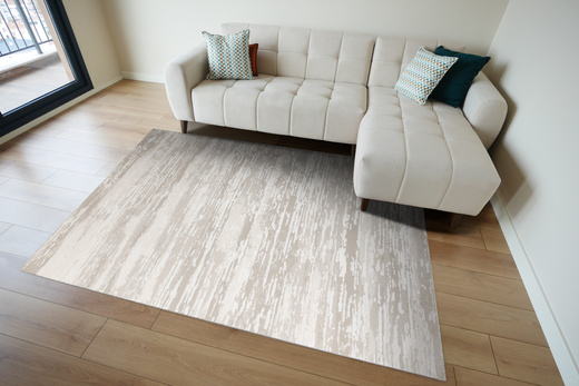 Dywan Nantes NT053A Vizon/Vizon Beż Krem Przeciany Tynk