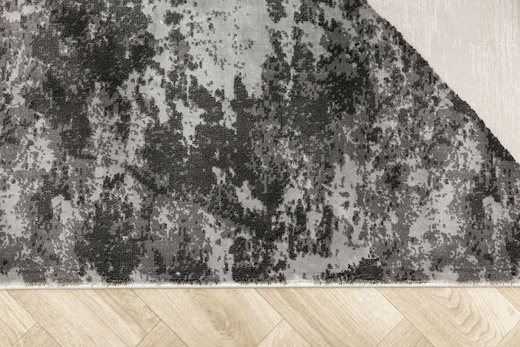 Dywan Verano H374A m.grey/grey Krem Szary Złoty Abstrakcja Kamyki