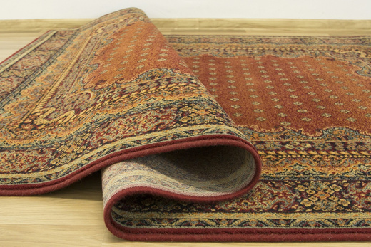 Wełniany Dywan Dywilan Polonia Baron Burgund