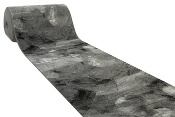 Chodnik Victoria B823A d.grey/l.grey Szary Czarny Przecierany szerokość 70 cm