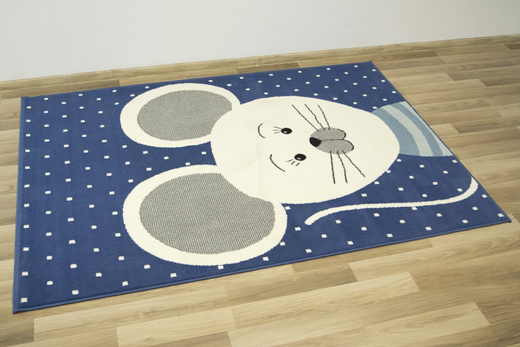 Dywan LUNA KIDS 534221/94955 Jeans Myszka