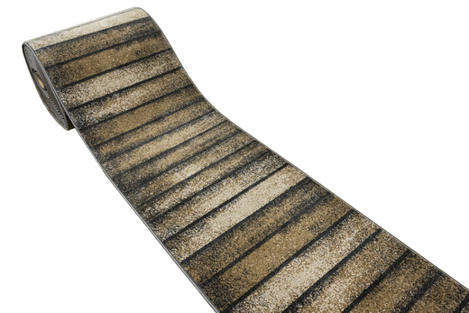 Chodnik Rainbow 11196/BG2 deski beż szary szerokość 80 cm