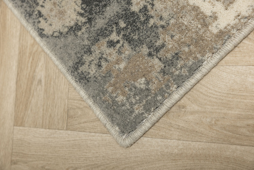 Wełniany Dywan Agnella Isfahan Leno Siwy Beton