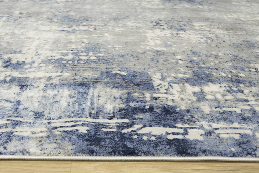 Dywan Verano C464A m grey/l.blue Niebieski Szary Krem Dwupoziomowy