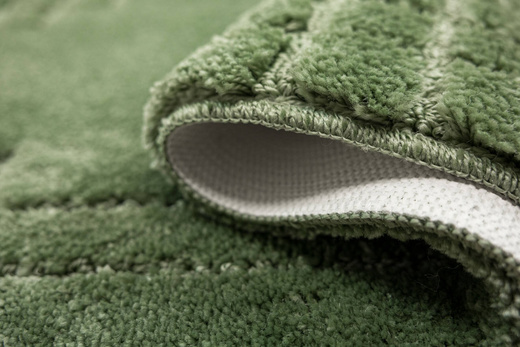 Dywanik Łazienkowy Antypoślizgowy Sego Green Zielony Prostokąty Mozaika