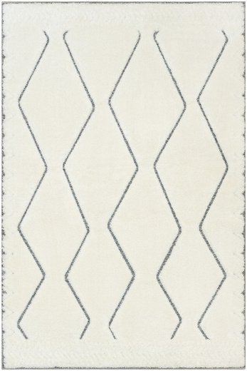 Dywan Shaggy Lula Soft IM09A L.Gr/Bon Krem Szary Zygzaki