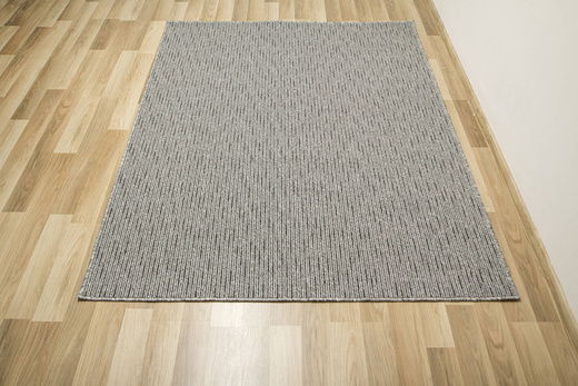 Dywan Pętelkowy Genewa 79 Szary Grafit Melanż Gruby Splot Prążki