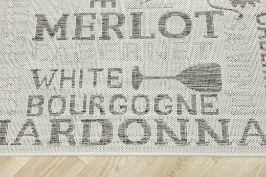 Antypoślizgowy Dywan FLEX 19118/P19 Krem Brąz