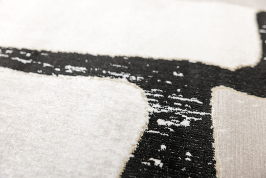 Dywan Kashmir KR204S Vizon/Black Beż Czarny Złoty Tynk