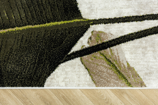 Dywan Clara 02777A cream/olive Zieleń Brąz Liście