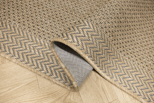 Antypoślizgowy Chodnik Sznurkowy Flex19242/P01 Beż szerokość 80 cm