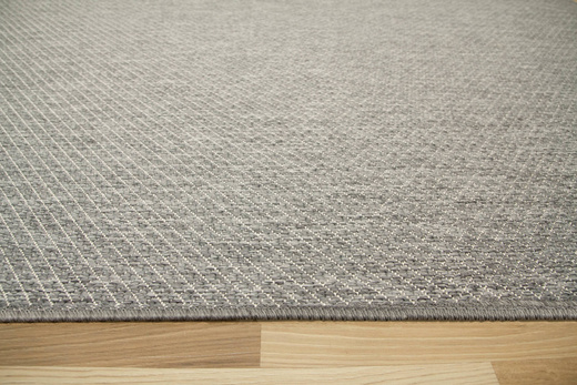 Dywan Dwustronny Sznurkowy Brussels 205668/10010 silver Outdoor