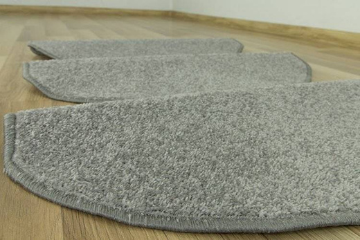 Nakładki na schody półokrągłe dynasty 79 jasny szary