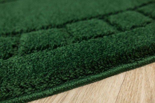 Dywanik Łazienkowy Antypoślizgowy Ocean Butelkowa Zieleń Owalny