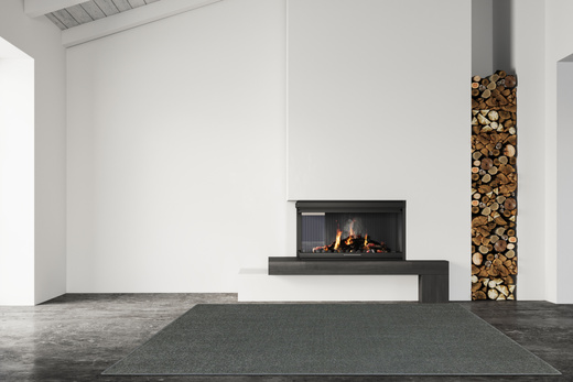 Wykładzina Carousel 275 NSF na gumie Szary szerokość 2 m