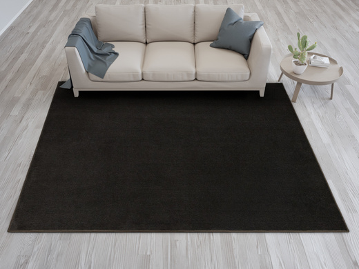 Wykładzina Magic 95 Ciemny Brąz na jucie szerokość 4 m