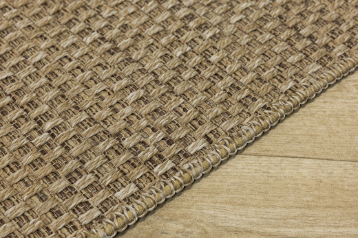 Dywan Sznurkowy Ella ST049A brown/brown Beż Brąz Jodełka Outdoor