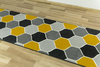 Chodnik luna 503833/89925 koniczyna szaro-żółta szerokość 80 cm
