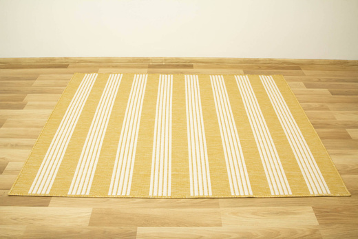 Dywan Dwustronny Sznurkowy Brussels 205617/10710 ochre musztardowy Outdoor