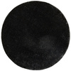 Dywan Okrągły Shaggy Antypoślizgowy Malmo Czarny