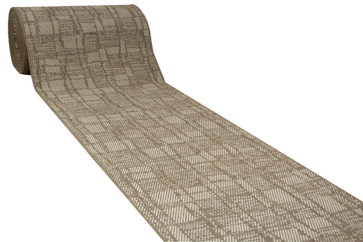 Dwustronny Sznurkowy Chodnik Brussels 205467/10210 Coffee Krem Beż szerokość 80 cm