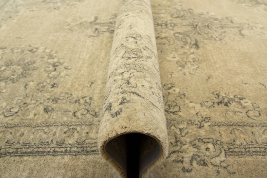 Wełniany Dywan Ornamentowy Agnus Sanio Krem