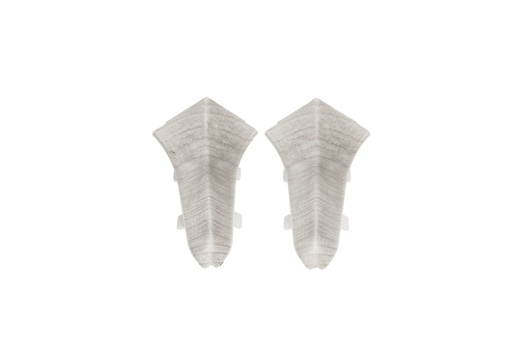 Narożnik wewnętrzny do listwy przypodłogowej Premium Cezar 142 Jesion Baltimore Mat