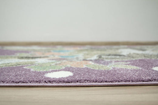 Dywan Dziecięcy Lima G755A lila/yellow Fiolet Zajączek