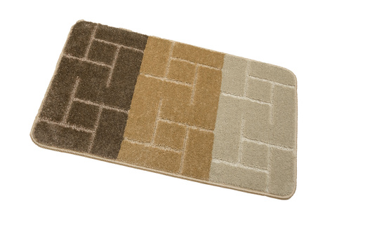 Komplet 3-częściowy Łazienkowy Teramo Beige Beż Brąz