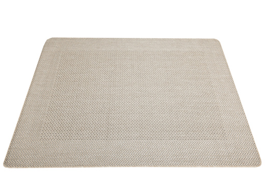 Dywan Antypoślizgowy Sznurkowy Flex 19242/P01 Beż Krem Jodełka