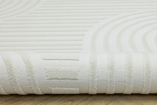 Dywan Misha J487A cream/cream Krem Geometria Linie