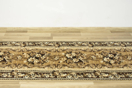 Chodnik Gold 235/12 beż szerokość 120 cm