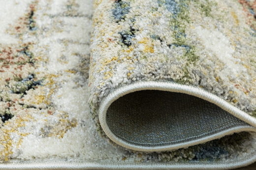 Dywan Bosa K424A cream/beige Kremowy Szary Abstrakcja