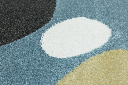 Dywan Dziecięcy Lima M043A cream/l.grey Niebieski Szary Jeziorko