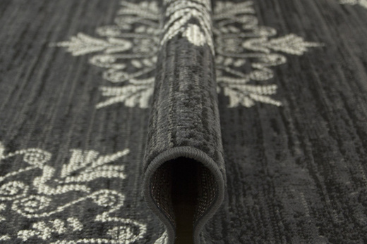 Dywan Aladin 513667/56922 d.grey Ornament Ciemny Szary