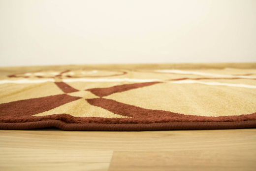 Dywan Nowoczesny Sapphire F06/122 Linie Beż Krem Brąz