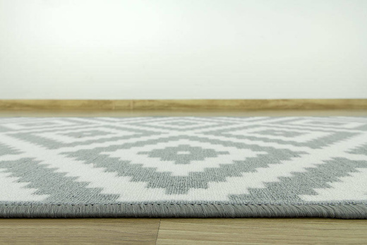 Antypoślizgowy chodnik romby szary 19 szerokość 80 cm