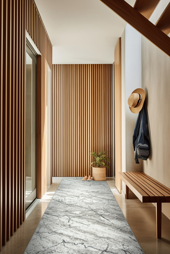 Chodnik Aqua Marble 19 szary beż szerokość 100 cm