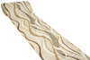 Chodnik Amelia B178A Beżowy Brązowy Wstęgi Fale szerokość 100 cm