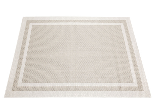 Dywan Sznurkowy Haga 04003A vizon/cream Krem Beż Ramka Outdoor