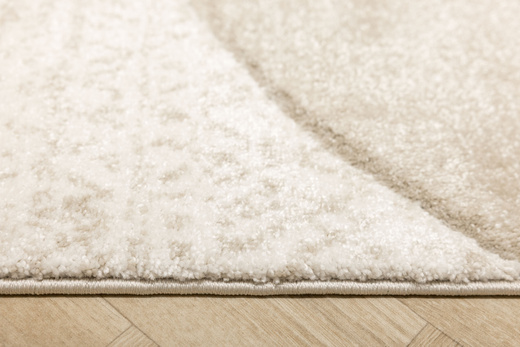 Dywan Kandy N390A d.beige/emeral Butelkowa Zieleń Beż Elipsy Fryz