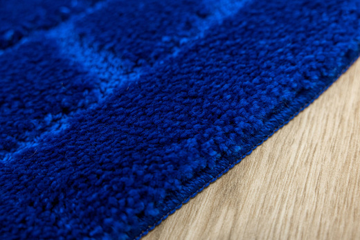 Dywanik Łazienkowy Antypoślizgowy Ocean Blue Niebieski Owalny