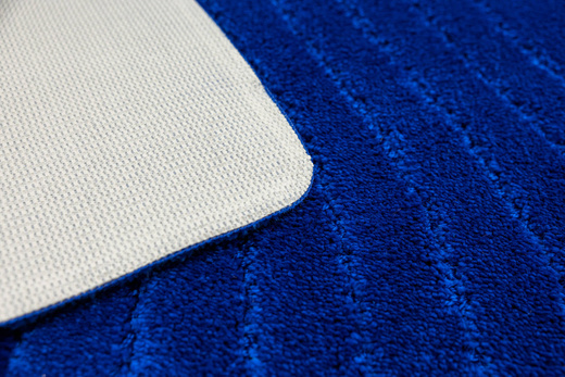 Dywanik Łazienkowy Antypoślizgowy Sara Blue Niebieski Fale