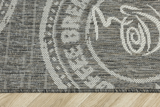 Antypoślizgowy Dywan FLEX 1907/P91 Brąz Szary Coffee